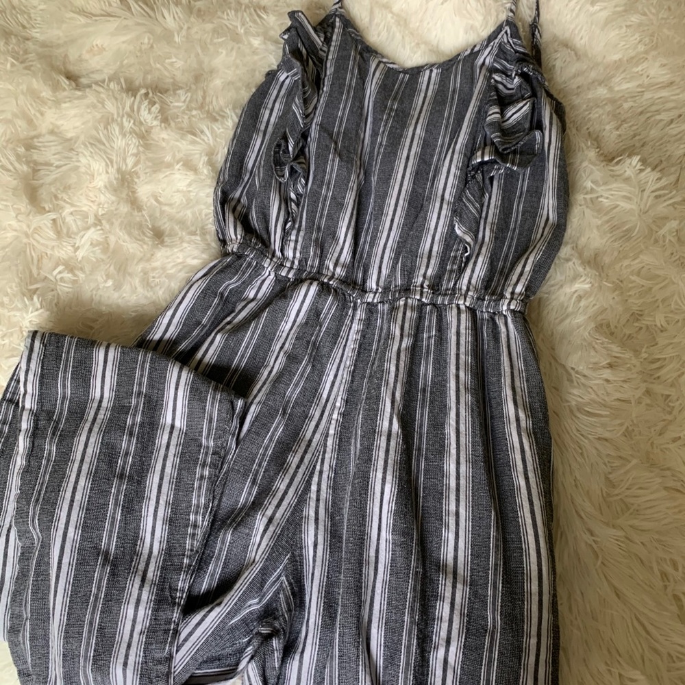 Straight legged jumpsuit